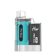 Higo Pro Mix 5-in-1 Prefilled Rechargeable Pod Kit Blue Edition – versatile pod vape kit with multiple flavors and rechargeable design.